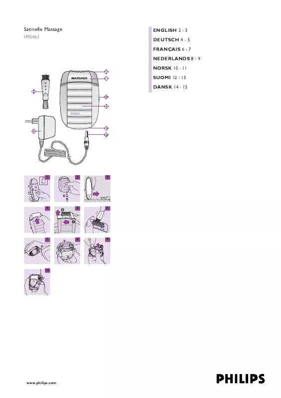 Mode d'emploi PHILIPS HP6461