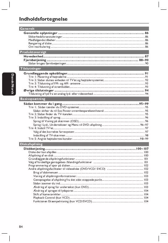 Mode d'emploi PHILIPS HTS3100