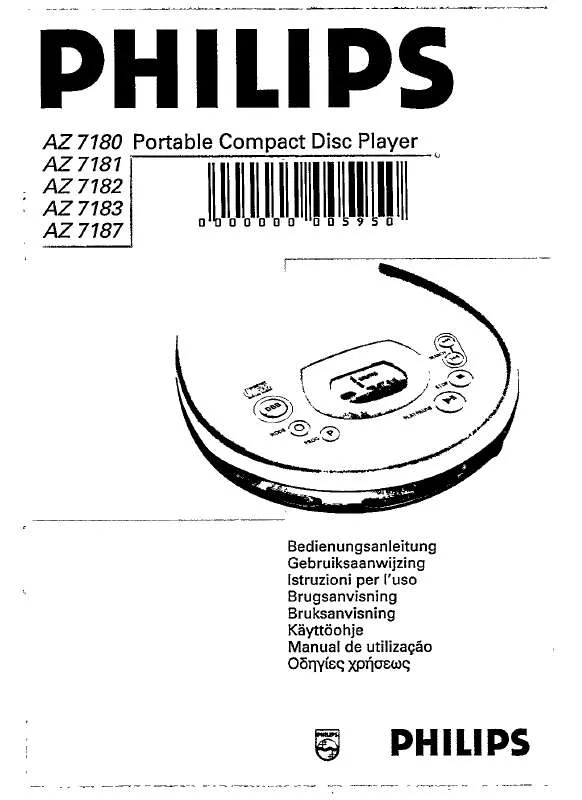 Mode d'emploi PHILIPS LR03PC32C