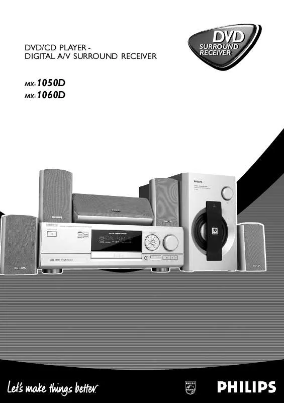 Mode d'emploi PHILIPS MX1060D/22S