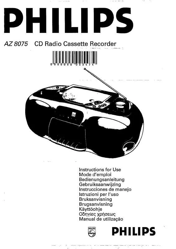 Mode d'emploi PHILIPS MX900