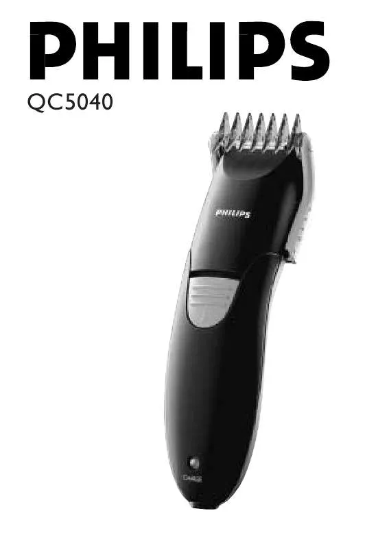 Mode d'emploi PHILIPS QC5040