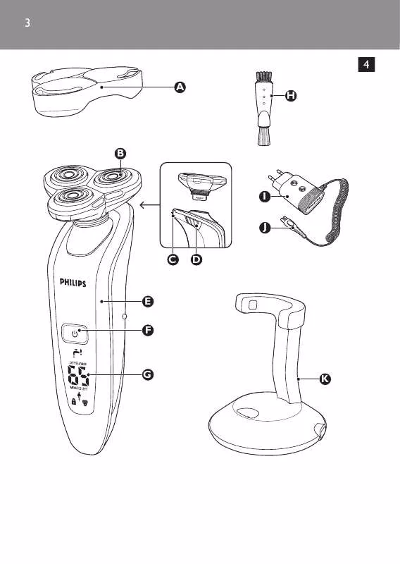 Mode d'emploi PHILIPS RQ 1051