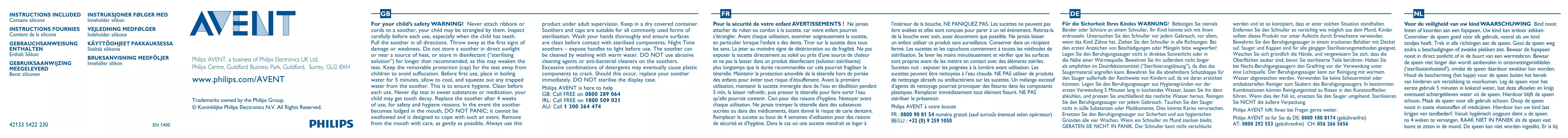 Mode d'emploi PHILIPS SCF-176