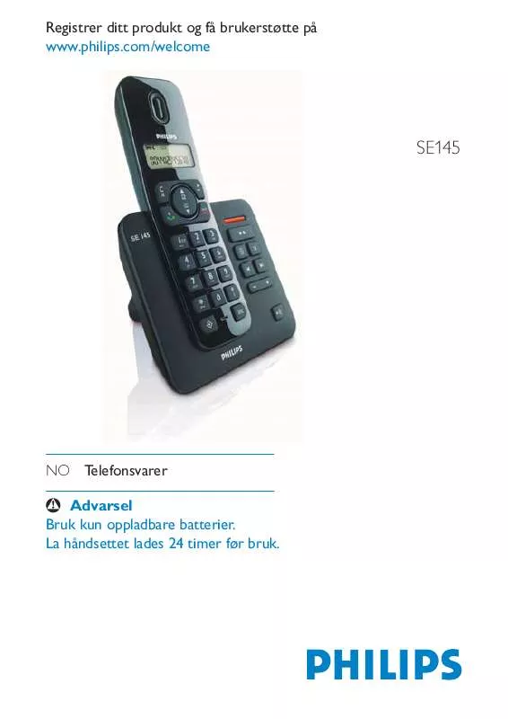 Mode d'emploi PHILIPS SE1451B