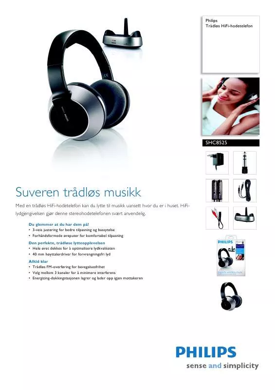 Mode d'emploi PHILIPS SHC8525