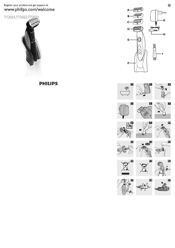 Mode d'emploi PHILIPS TT 2020