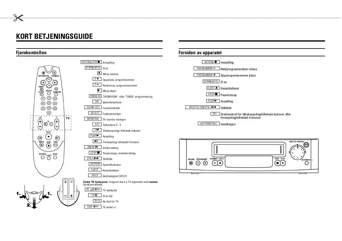 Mode d'emploi PHILIPS VR676