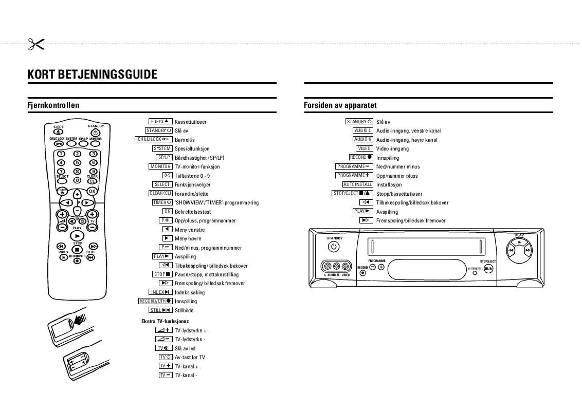 Mode d'emploi PHILIPS VR685