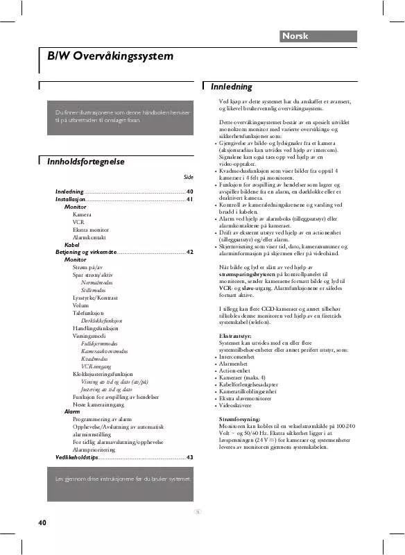 Mode d'emploi PHILIPS VSS2364/00T