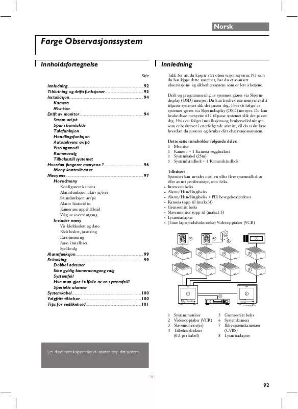 Mode d'emploi PHILIPS VSS7370/00T