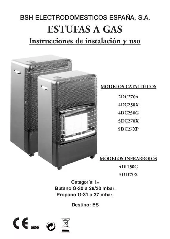 Mode d'emploi SIEMENS 4DC250G