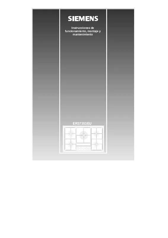 Mode d'emploi SIEMENS ER37353EU