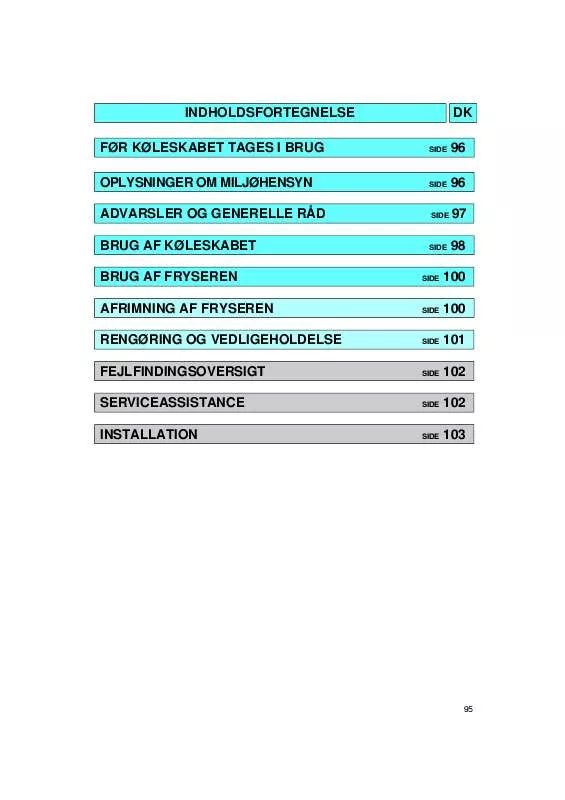 Mode d'emploi WHIRLPOOL 900 162 33 CFS 616 S