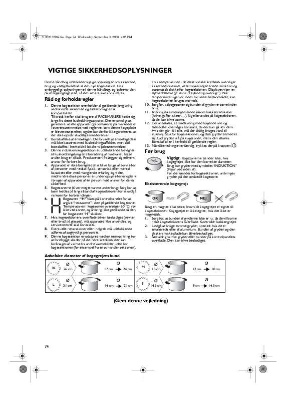 Mode d'emploi WHIRLPOOL ACM 705/NE