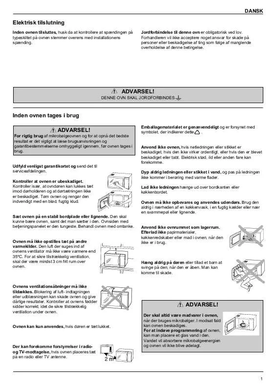 Mode d'emploi WHIRLPOOL AKL 536/WH