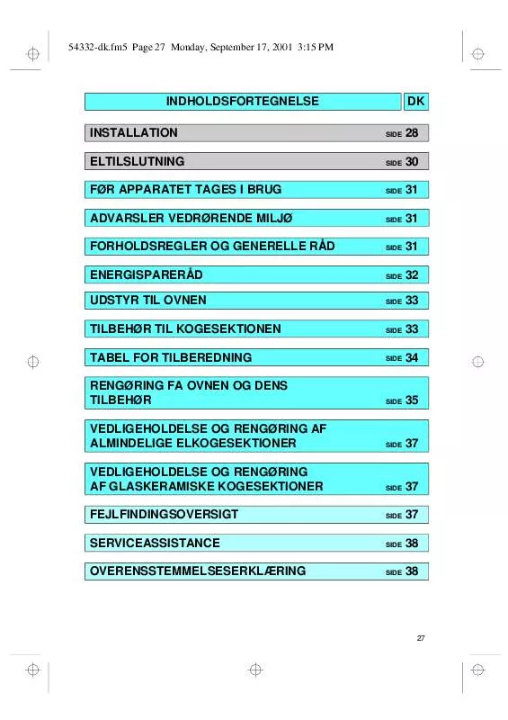 Mode d'emploi WHIRLPOOL AKZ 309