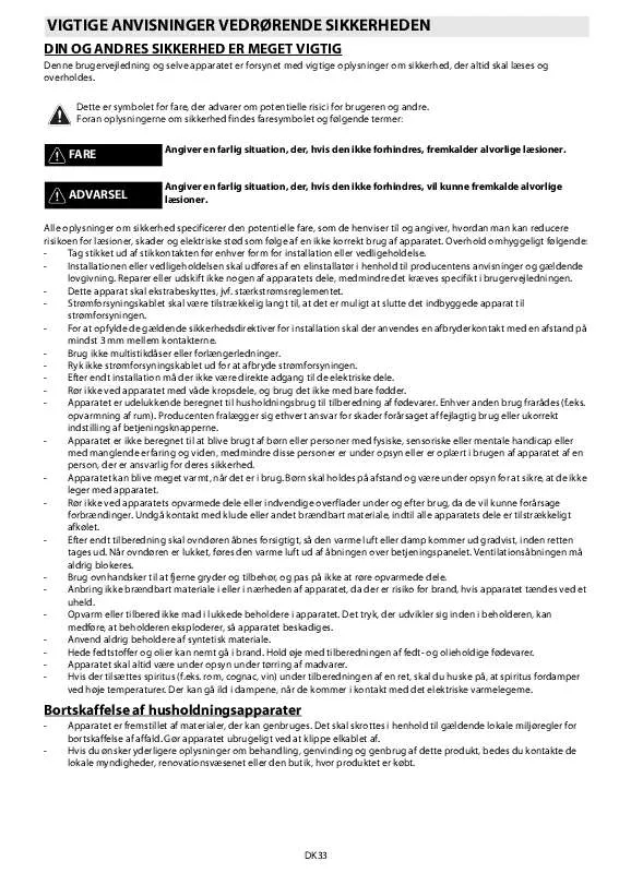 Mode d'emploi WHIRLPOOL AKZM 657/IX