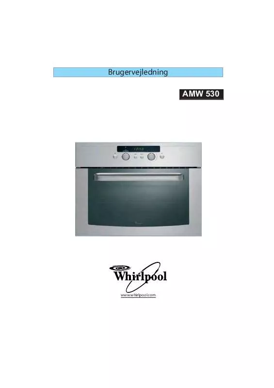 Mode d'emploi WHIRLPOOL AMW 530 IX