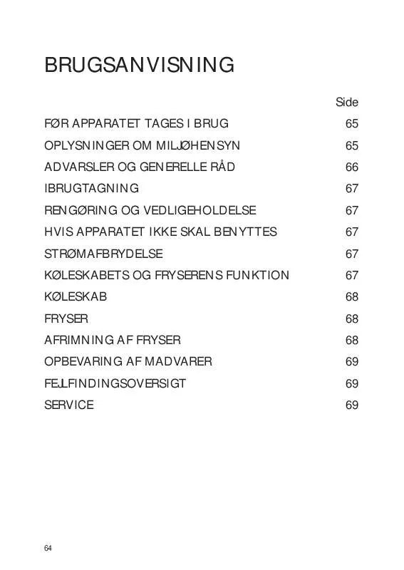 Mode d'emploi WHIRLPOOL APFF50AP