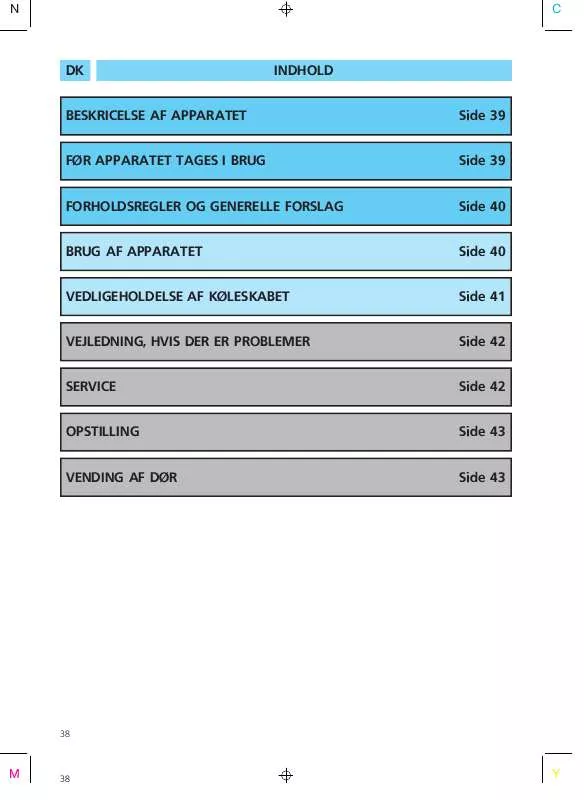 Mode d'emploi WHIRLPOOL ARF 190/G