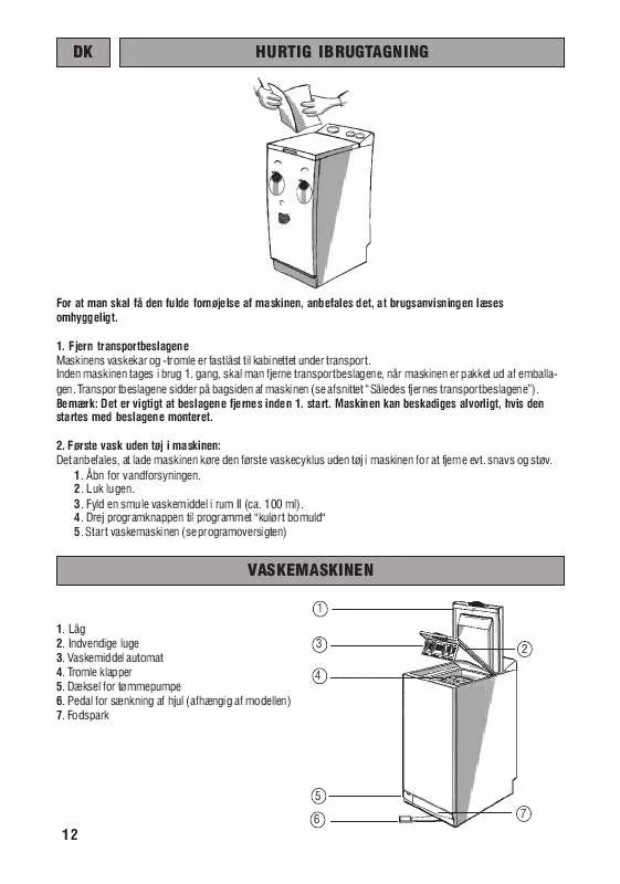 Mode d'emploi WHIRLPOOL AWG 682/WP(0928)