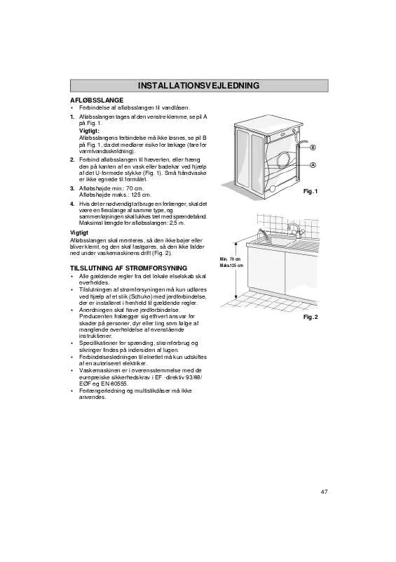 Mode d'emploi WHIRLPOOL AWM 215