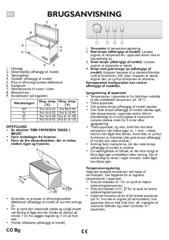 Mode d'emploi WHIRLPOOL ICF 411 B