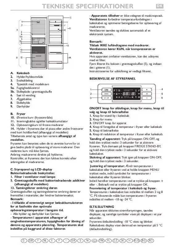 Mode d'emploi WHIRLPOOL KGE356 SUPER ECO A IN