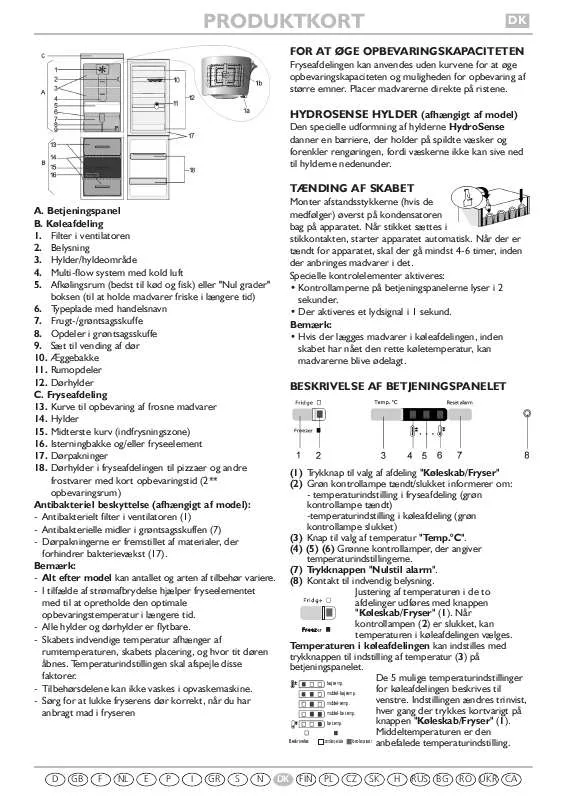 Mode d'emploi WHIRLPOOL KGN317PROFRESHA IN