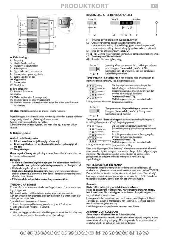 Mode d'emploi WHIRLPOOL WBC 3534 A NFCX