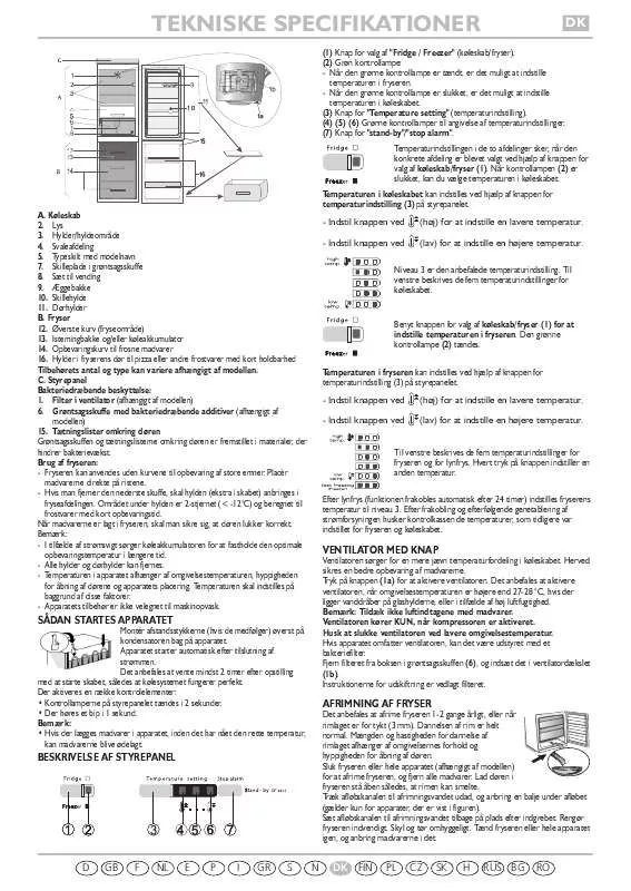 Mode d'emploi WHIRLPOOL WBE34332 A WF